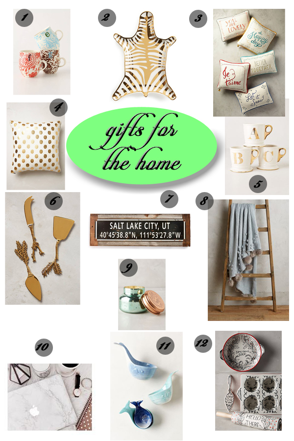 Holiday Gift Guide Home