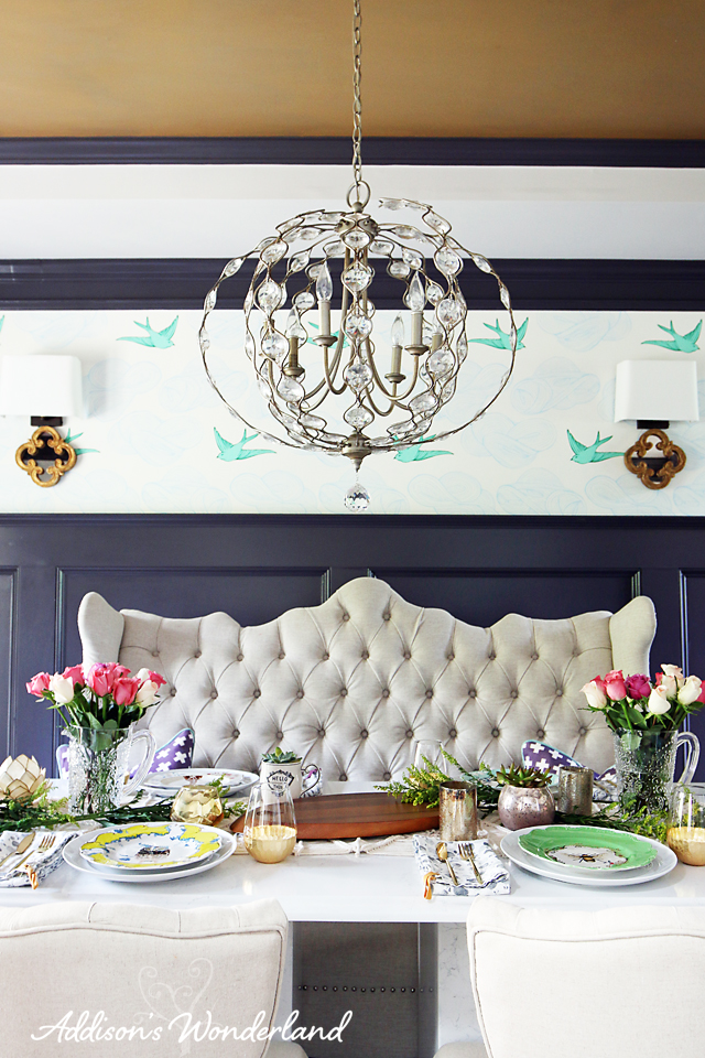 A3 Vintage Chic Dining Room Decor