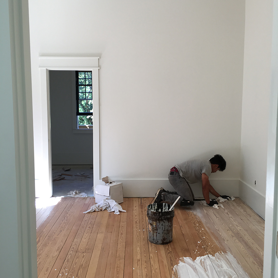 They Nailed It Or Maybe Stained, Whitewash Hardwood Floors Diy