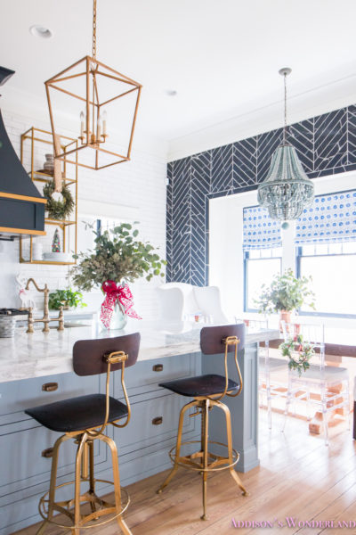 Inside Our Vintage Modern Style Holiday Kitchen… - Addison's Wonderland