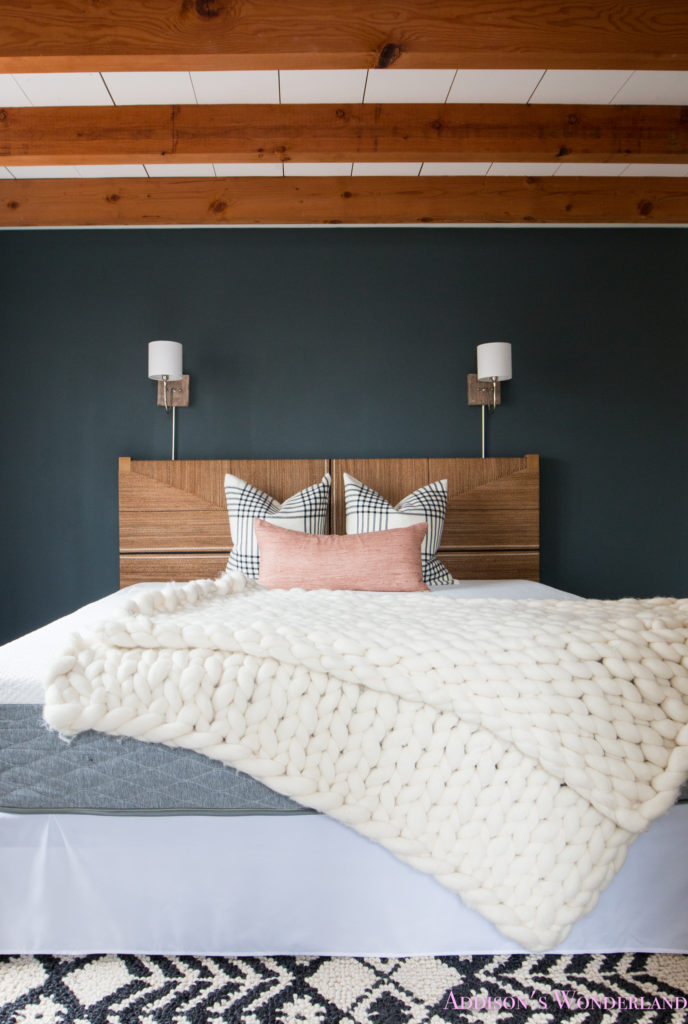 A Peek Inside Our Cabin’s Master Bedroom Makeover w/ Serena & Lily ...