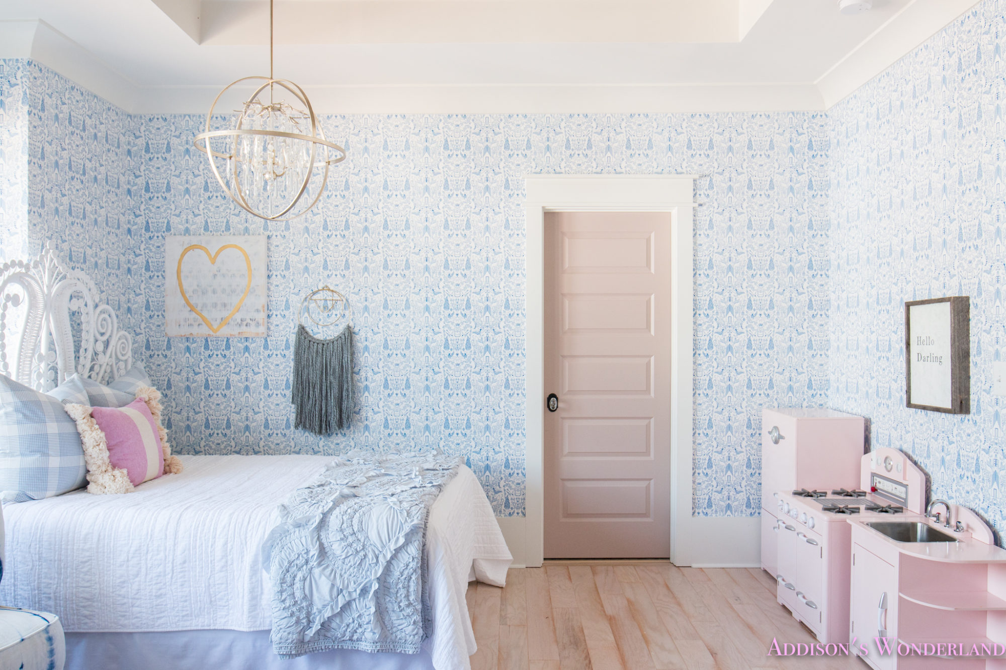 My Sweet Winnie S Blue And White Little Girl S Bedroom Update,Best Home Decor Shopping Websites