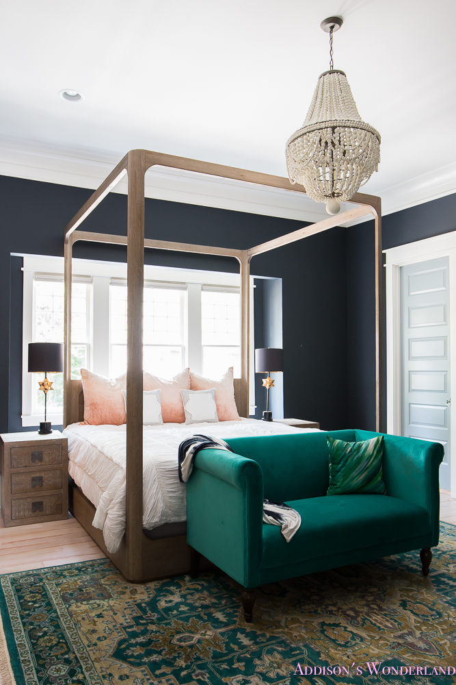 master-bedroom-nordstrom-home-decor-beaded-chandelier ...