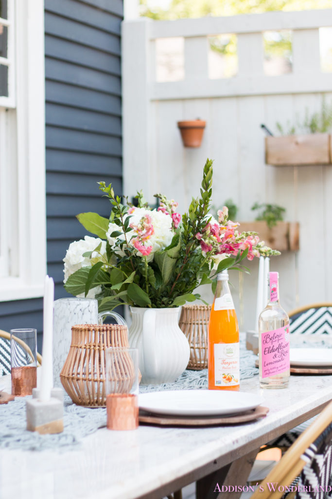 Outdoor Dining, Table Decor &amp; the Cutest Bistro Chairs ...