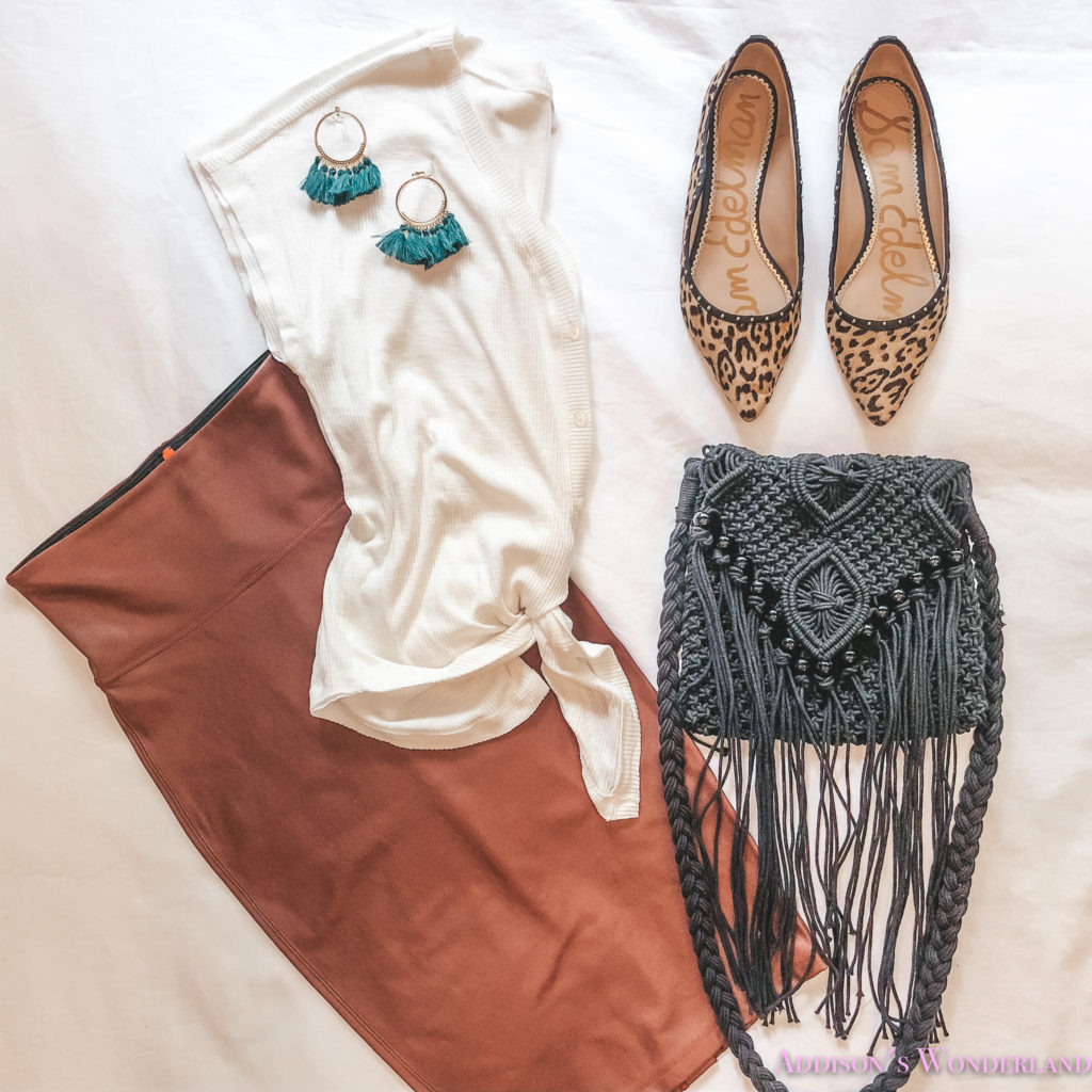 Styling A Leather Skirt Four Different Ways for Fall & Winter - Addison ...