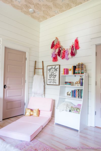 Addison’s New Kid’s Bedroom Reading Nook With Walmart! - Addison's ...