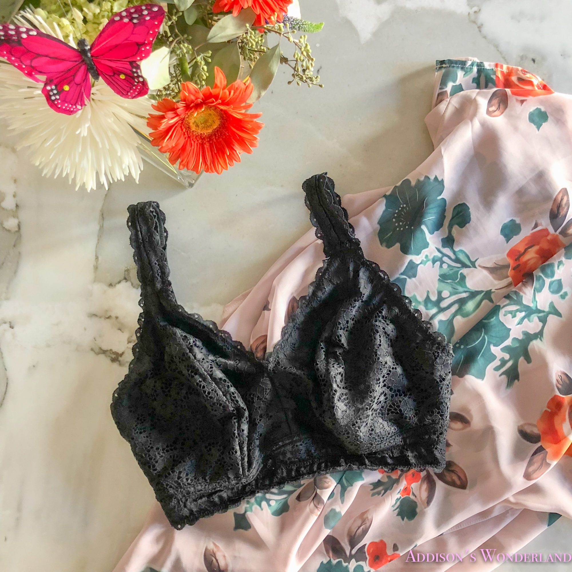 Hands Down the Most Supportive and Comfortable Lace Bralette