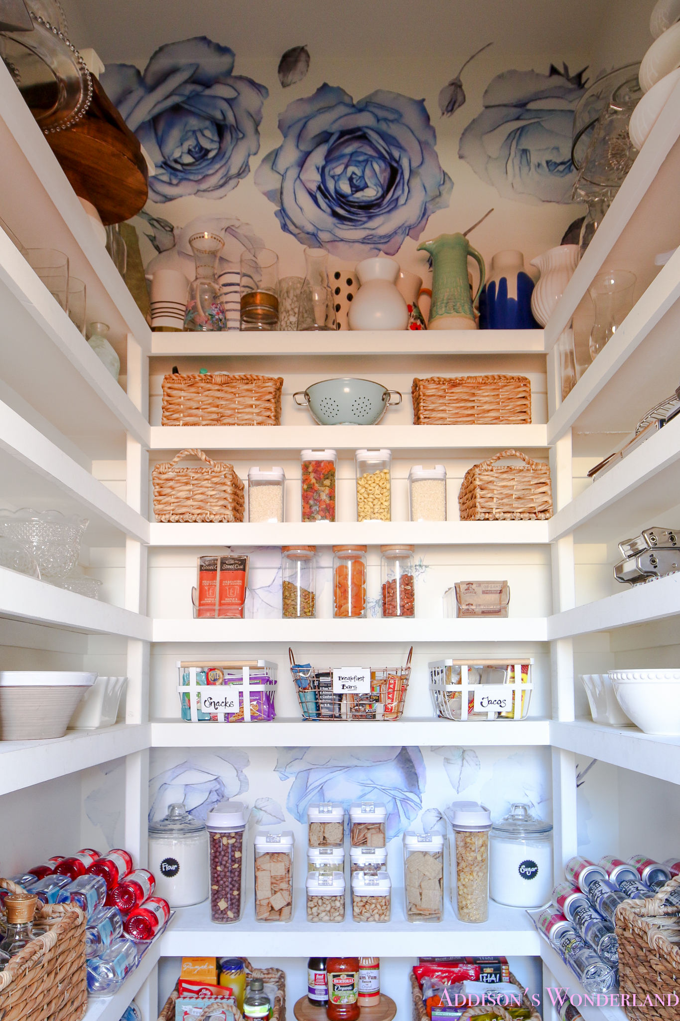 Simple & Pretty Pantry Organization Reveal — Crystal Ann Interiors
