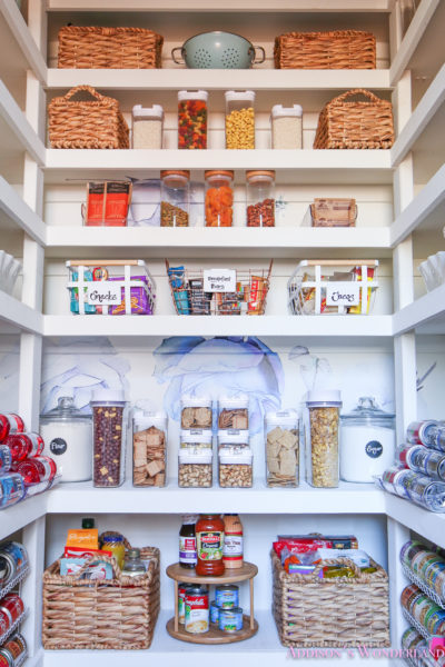 Pantry Organization Ideas from Our Colorful New Pantry! - Addison's ...