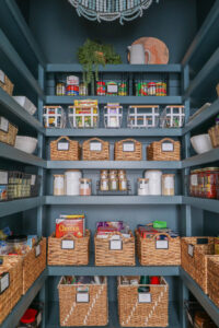 My Dreamy Blue on Blue Pantry Makeover & Organizational Refresh ...